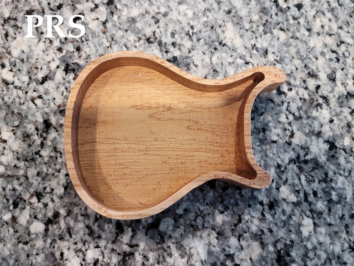Hand Crafted Guitar Pick Tray, Catch All, Change Tray, Ring Dish