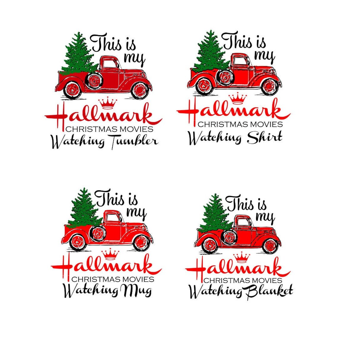 This is my Hallmark Christmas Movies Watching Shirt Blanket Etsy