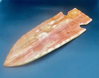 Arrowhead Serving Tray/Wall Hanging, 25"; Authentic Cherokee made.