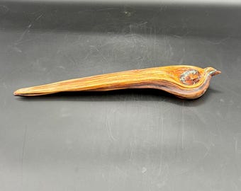 Bristlecone Pine, Bird Sculpture Dish; Authentic Cherokee Made