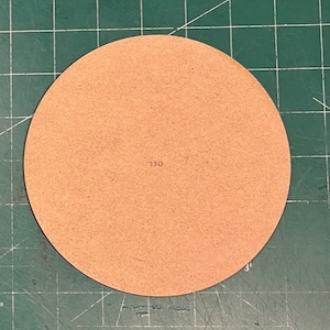 Round 300mm MDF Bases