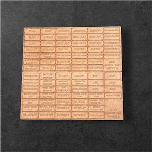 Token Set for "General D'Armee" 2nd Edition