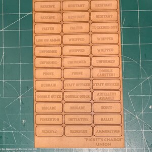 Union Token Set for &quot;Pickett&#39;s Charge&quot;