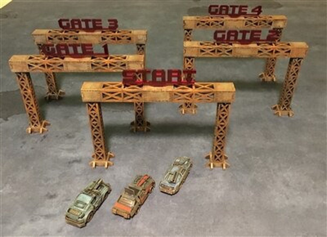 Course Gate Set for "gaslands" - Etsy