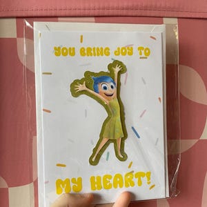 Tarjeta de cumpleaños de alegría