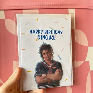 Steve Harrington Birthday Card