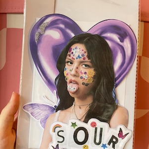 Olivia Rodrigo Karte zum Geburtstag