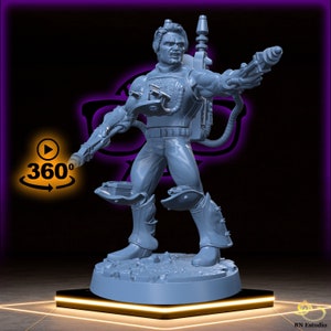 Rangerio | Artificer Ranger | Fighter Miniature for Tabletop games like D D and War Gaming| Dungeons and Dragons Mini | RN estudio