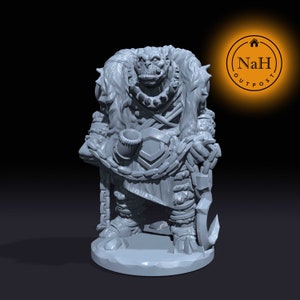 Krag Bloodscent | Orc Tracker or Ogre Miniature for Tabletop games like D&D and War Gaming