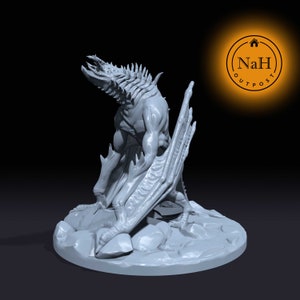 Moonglow, Deceiver of Stars | Devil, Lunar | Moon Devil | Miniature for Tabletop games like D&D and War Gaming