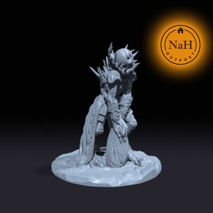 Vigilax, the Nothic Seer | Eye Imp aberration Miniature for Tabletop games like D&D and War Gaming