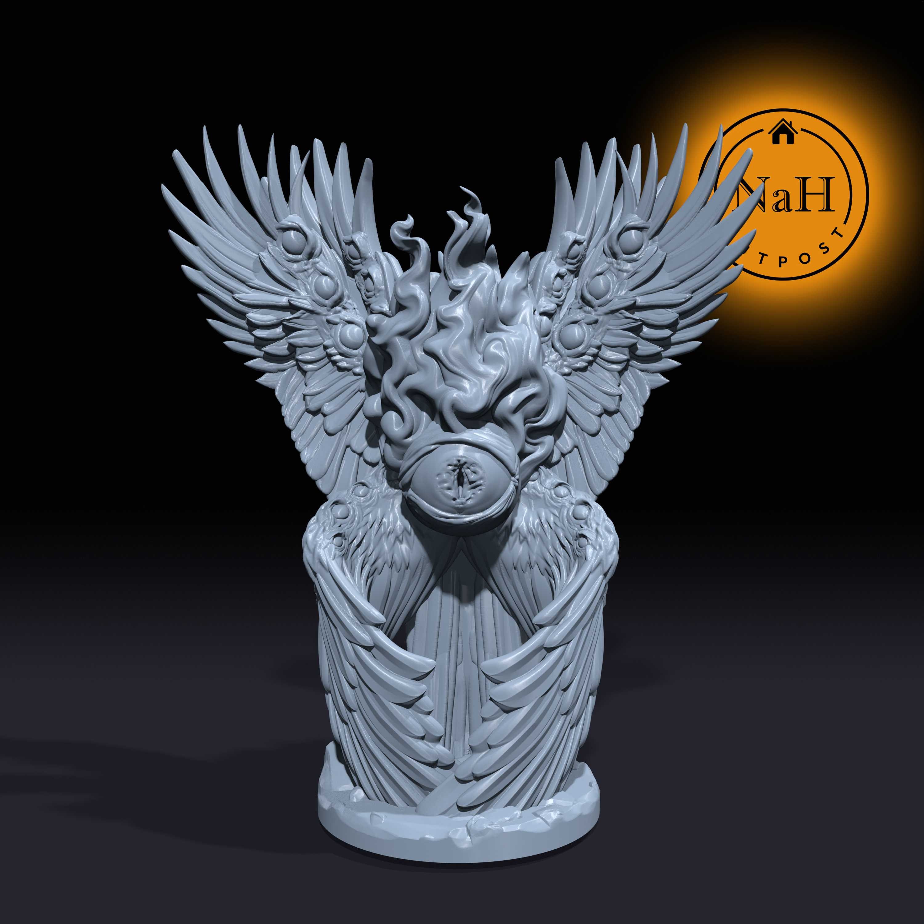 Ezeriel, the All-seeing Gaze | True Form Angel | Biblical Angel