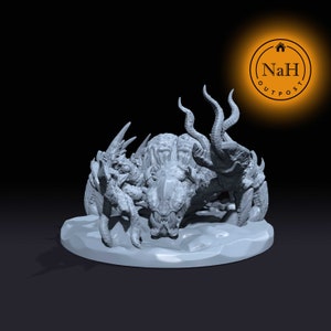 Cerebrix, the Cerebral Creeper | Great Mind Mite | Mind Stalker Insect Miniature for Tabletop games like D&D 5e and TTRPG War Gaming