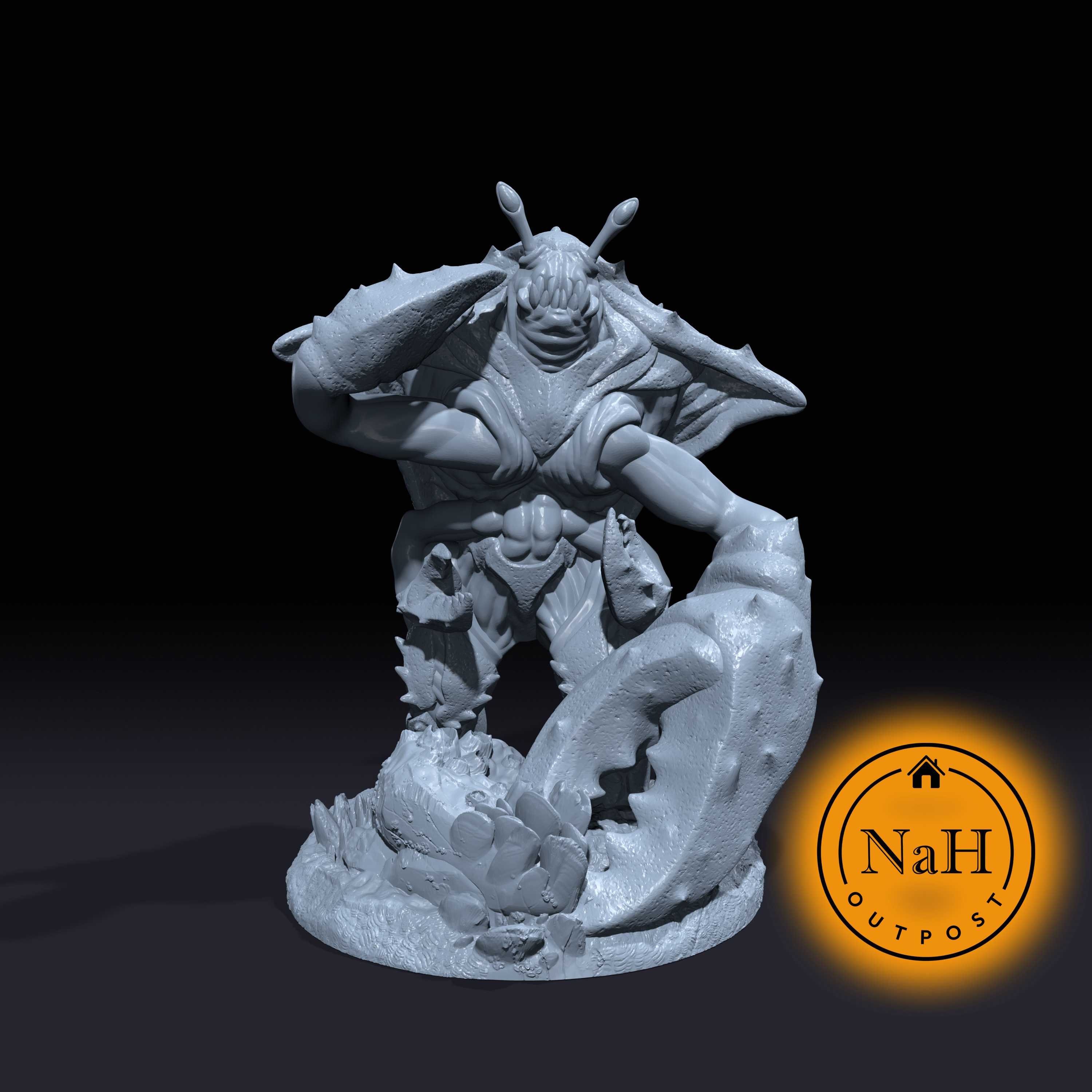 Marik Clawstrider | Crabman | Humanoid, Crab Folk Warrior