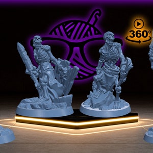 Skeleton Warriors |Arbiter Legion I| Undead miniature for Tabletop games like D D or War Gaming | Dead Undead Army
