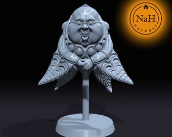 Kubiki, the Whisperer | God Hand Demon miniature for Tabletop games like D&D and War Gaming| Dungeons and Dragons Mini | RN estudio