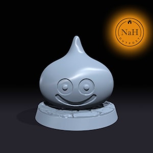 The Blob, the Googly-Eyed Grin | Jelly Ooze Slime miniature for Tabletop games like D&D and War Gaming| Dungeons and Dragons Mini | RN