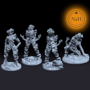 Blightbearer, the Rotting Ambusher | Mould Walkers | Myconid Miniature for Tabletop games like D&D and War Gaming