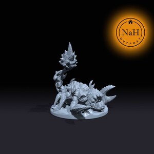 Stingdeath, Harbinger of Pain | Maw Scorpion | Giant Scorpion Miniature for Tabletop games like D&D and War Gaming
