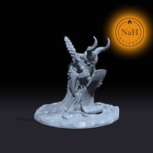 Gorthax, the Sigil Enforcer | Inked Fiend | Contract Devil Miniature for Tabletop games like D&D and War Gaming