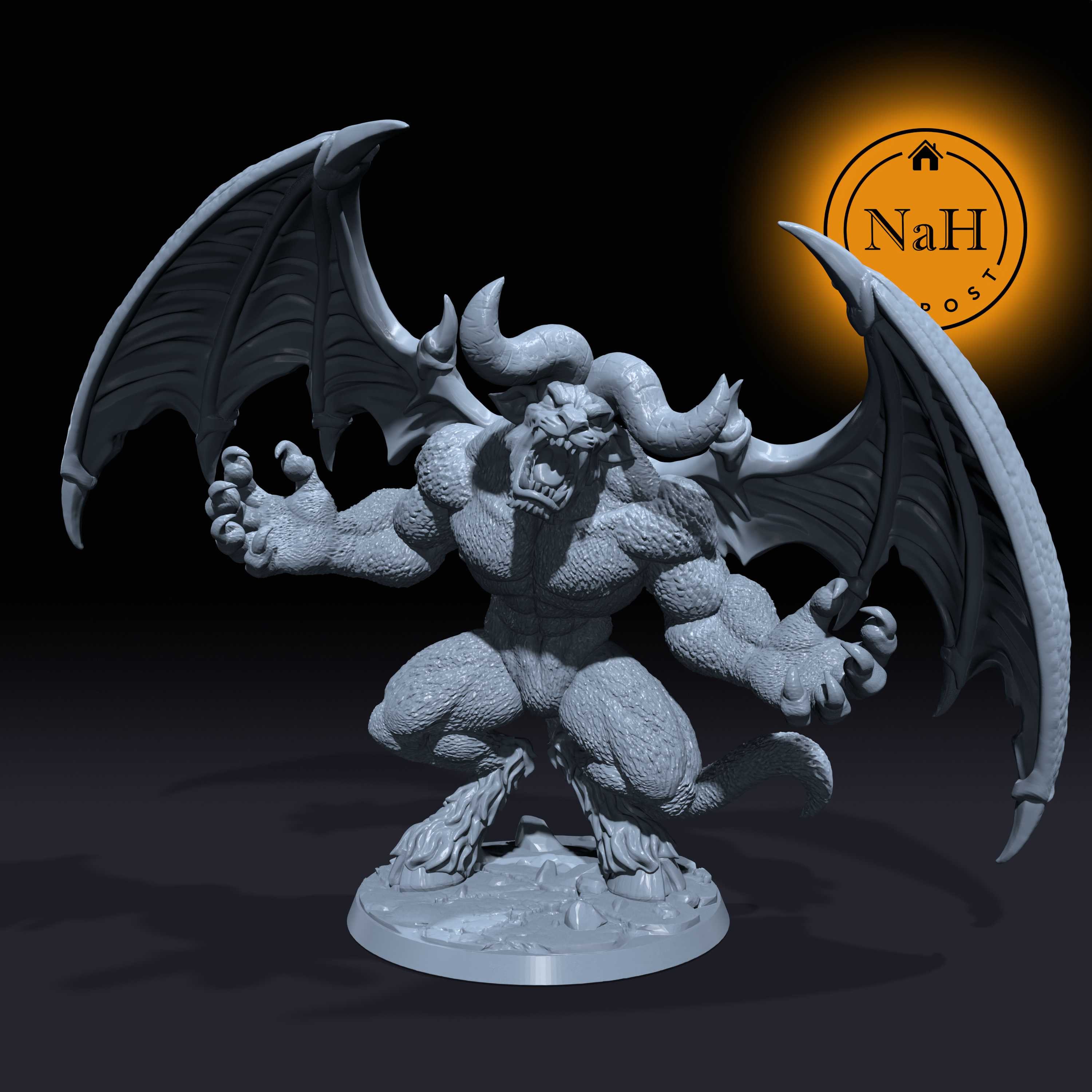 Notusoth, the Inferno's Fury | Chimera Demon | Nosferatu Fiend