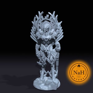Caelum Timeforge | Battlebuilt Angel | Clockwork Angel | Miniature for Tabletop games like D&D and War Gaming