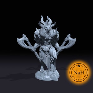 Epic Minotaur Beastfolk | Beast Folk | Miniature for Tabletop games like D&D and War Gaming