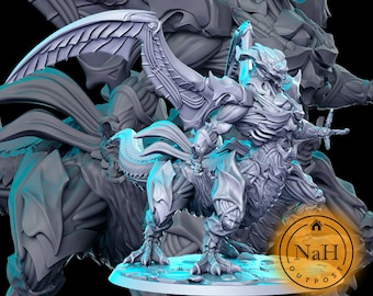 Clockwork Battle Dragon miniatura para juegos de mesa como D&D y War Gaming/ Dungeons and Dragons Mini / RN estudio
