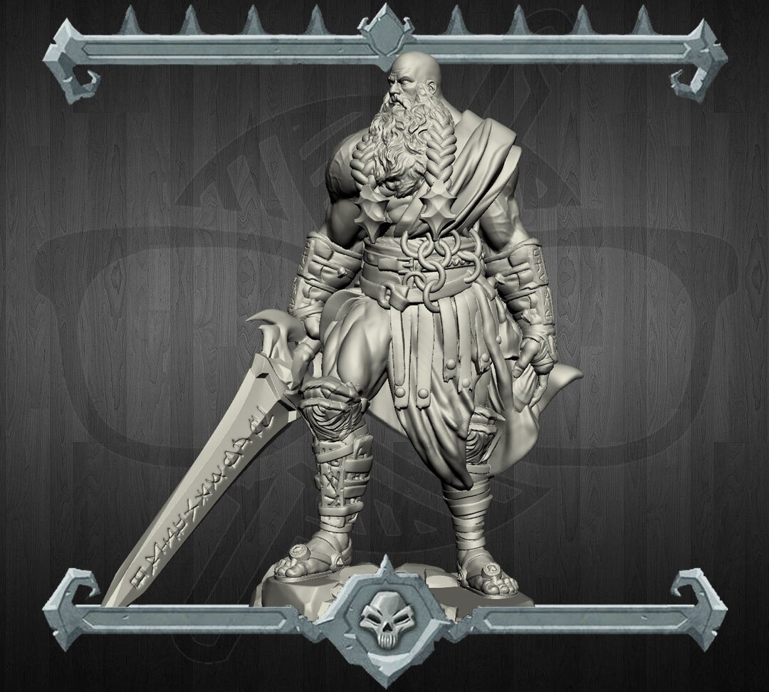 Storm Giant Miniature for Tabletop Games Like D&D and War Gaming Etsy