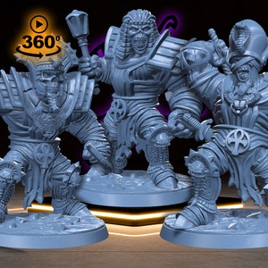 Pharaoh&#39;s Fist, the Cursed Protector | Mummy Giants | Tomb Guardians | Undead miniature for Tabletop games like D&D and War Gaming|