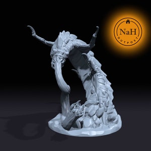 Gnawmaw, the Insatiable | Nether Thrall | Aberration Miniature for Tabletop games like D&D and War Gaming