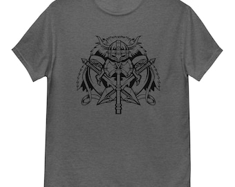 D&D Barbarian Class Men's classic tee | High Quality T-Shirt | Dungeons and Dragons T Shirt | Dungeon Master or Party Gift | Nerd Game Gift