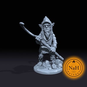 Gorecap the Sly | Redcap | Crimson Capper | Miniature for Tabletop games like D&D and War Gaming