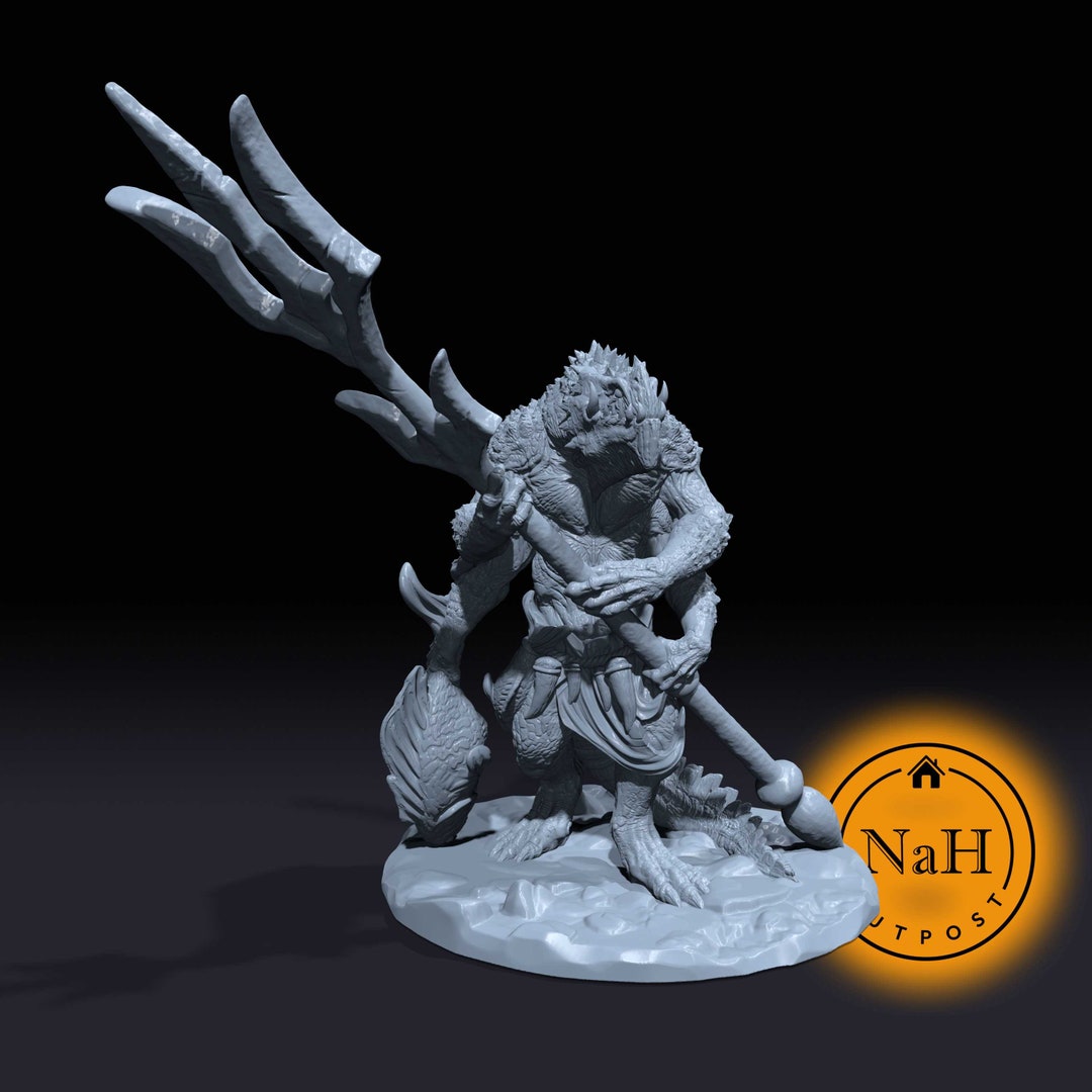 Croctus Tridentjaw | Croclisfolk Crocodile Warrior | Humanoid