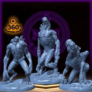 Twisted Guardians | Haven Ghouls | Undead Ghoul Miniature for Tabletop games like D&D and War Gaming