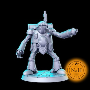 Forgeheart | Robo | Clockwork Forged miniature for Tabletop games like D&D and War Gaming| Dungeons and Dragons Mini | RN estudio