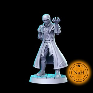 Xander Heartshatter | Xehanort | Sorcerer or Wizard miniature for Tabletop games like D&D and War Gaming| Dungeons and Dragons Mini | RN