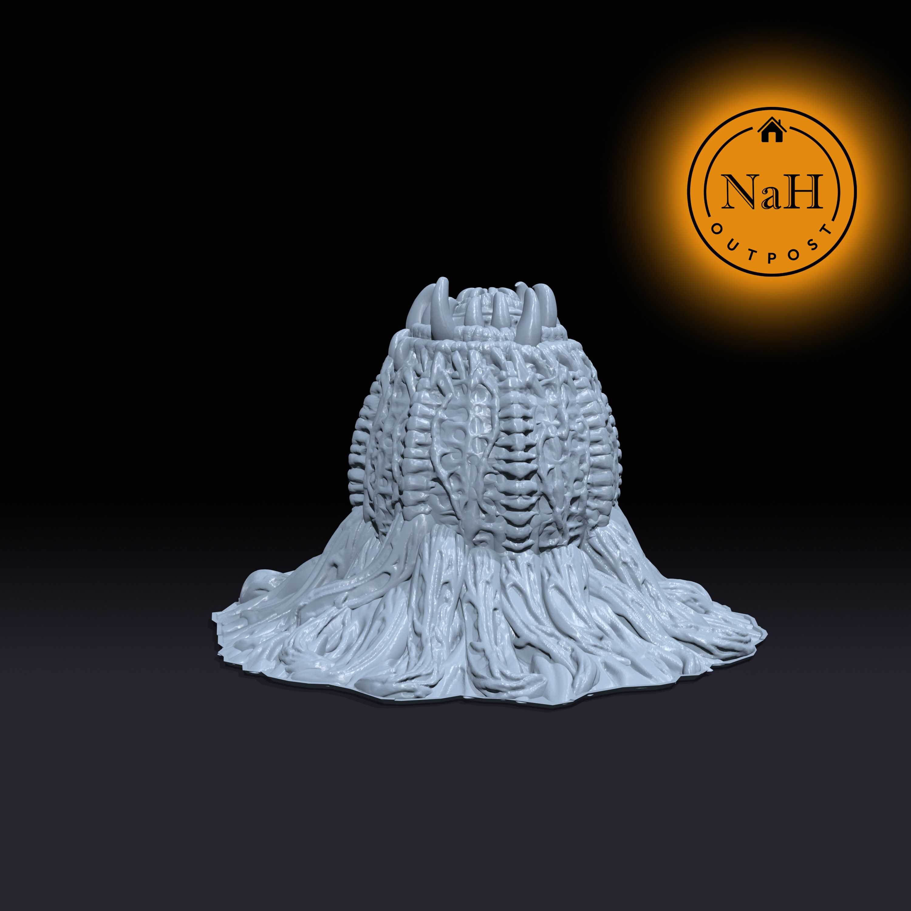 Alien Spawn Egg Sack | Spider Sack Miniature for Tabletop Games