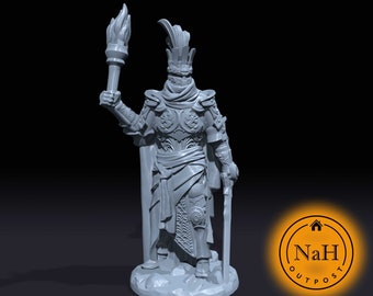 Death Knight Morbain | Lord Soth | Undead Miniature for Tabletop games like D&D and War Gaming