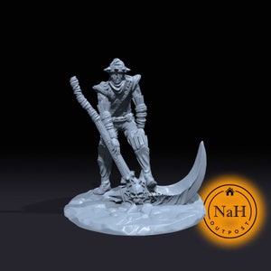 Stalkraven the Balewrath | Demonic Scarecrow | Undead Scarecrow Miniature for Tabletop games like D&D and War Gaming