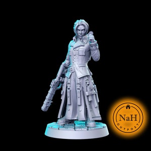Colt 'Lucky Shot' LeChance | Rufus | Gunslinger miniature for Tabletop games like D&D and War Gaming| Dungeons and Dragons Mini | RN estudio