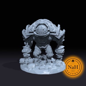 Gefechtsstand Goliath | Uhrwerk Brute | Miniatur für Tabletop Spiele wie D&D und War Gaming
