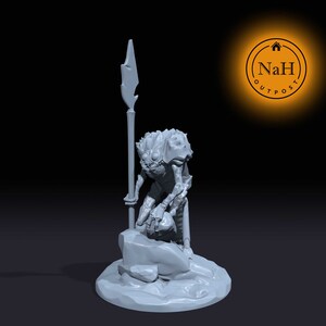 Zephyrus Frostbind, der Gelugon General | Eis Teufel | Eis Unhold | Miniatur für Tabletop Spiele wie D&D und War Gaming