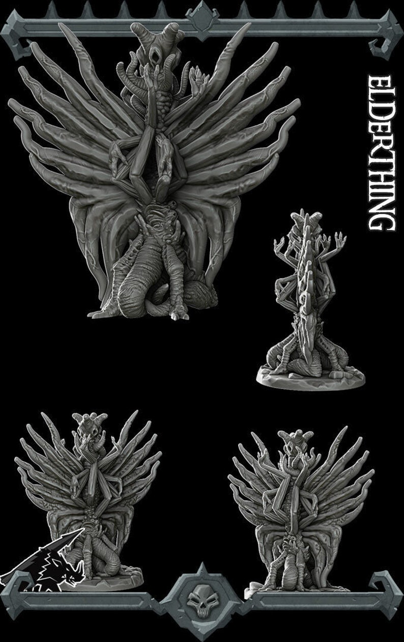 Shroomshade, the Fungoid Horror | Basidirond | Elder Thing | Miniature ...