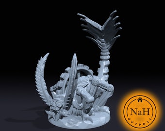 Rust Monster / Clockwork Rust Eater / Miniatura para juegos de mesa como D&D y War Gaming