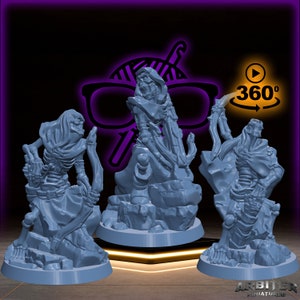 Skeleton Archers | Arbiter Legion I | Undead miniature for Tabletop games like D D or War Gaming | Dead Undead Army