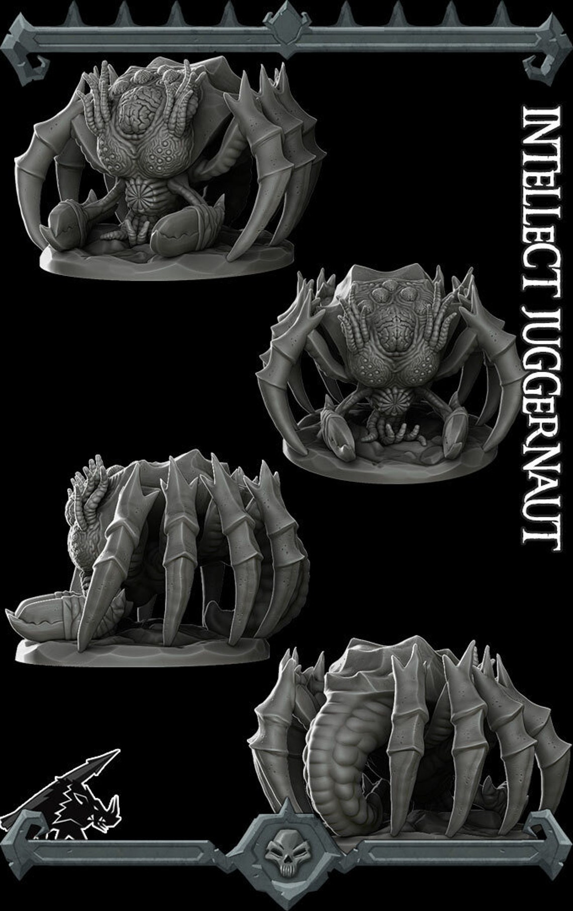 Neh-thalggu / Brain Collector Intellect Juggernaut - Etsy
