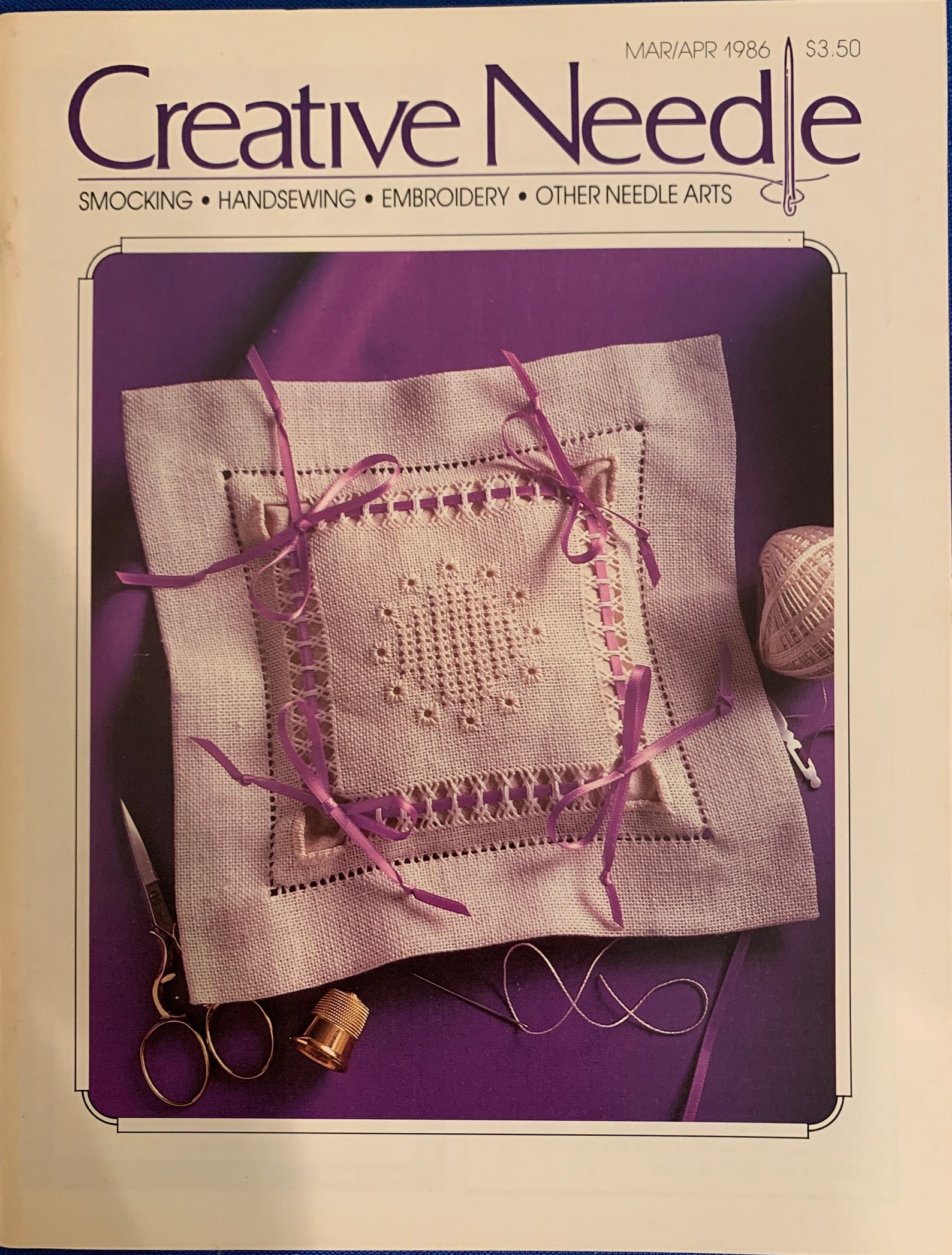 Vintage 1986 Creative Needle Magazines Full Year No Etsy