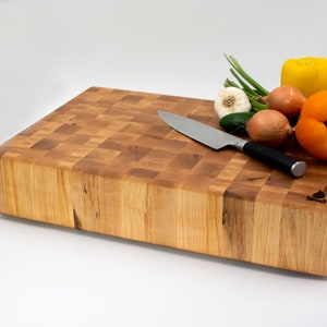 Giant Butcher Block - Solid 4 Inch Thick Maple