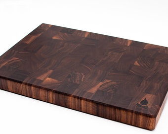End Grain Walnut Cutting Board / Butcher Block